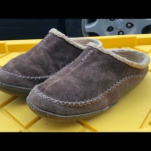 Soreal Men’s Brown Suede Slip On Slippers Size 13